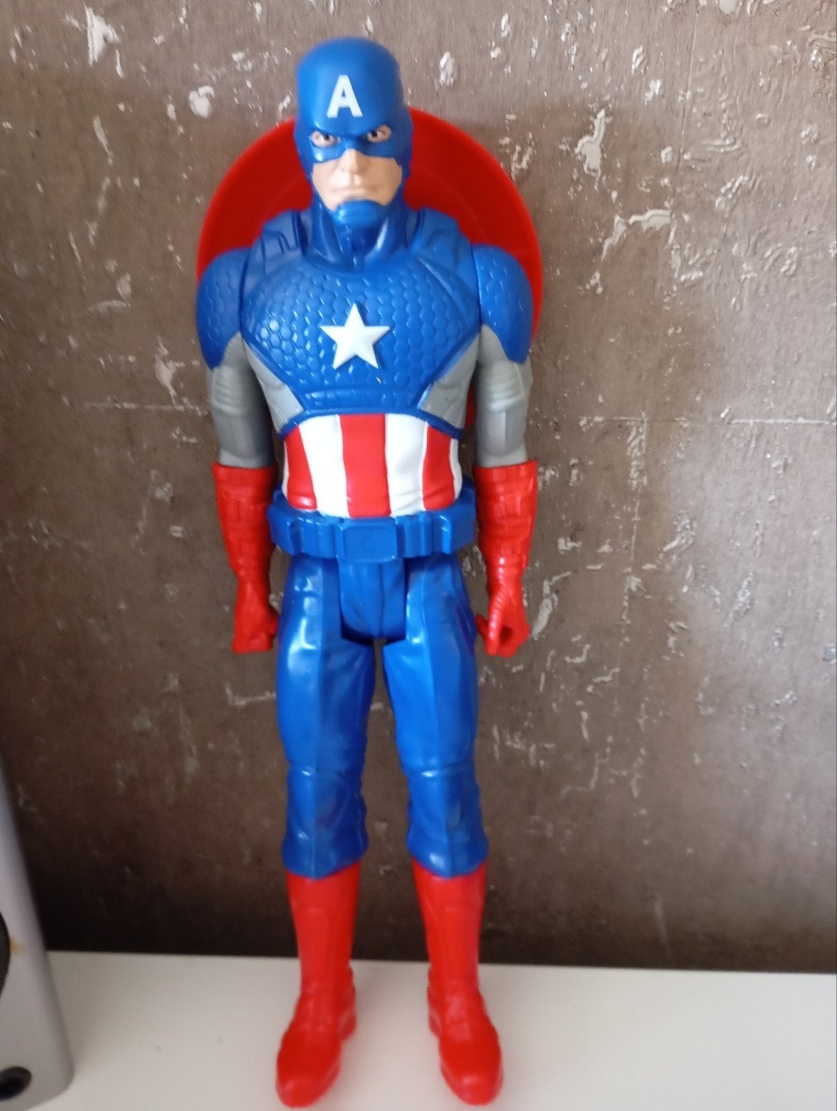 Hero Series Captain America actiefiguur van Hasbro, ongeveer, Ophalen of Verzenden, Actiefiguur of Pop