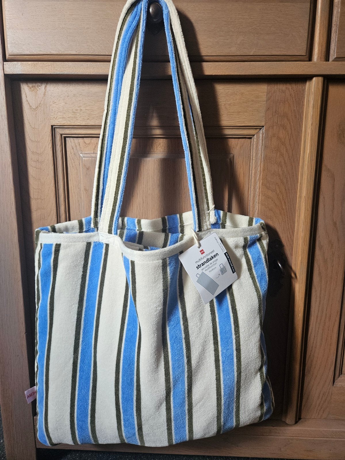 strandlaken Hema 180 x 90 nieuw, Ophalen, 30 cm of meer, Blauw, 80 cm of meer