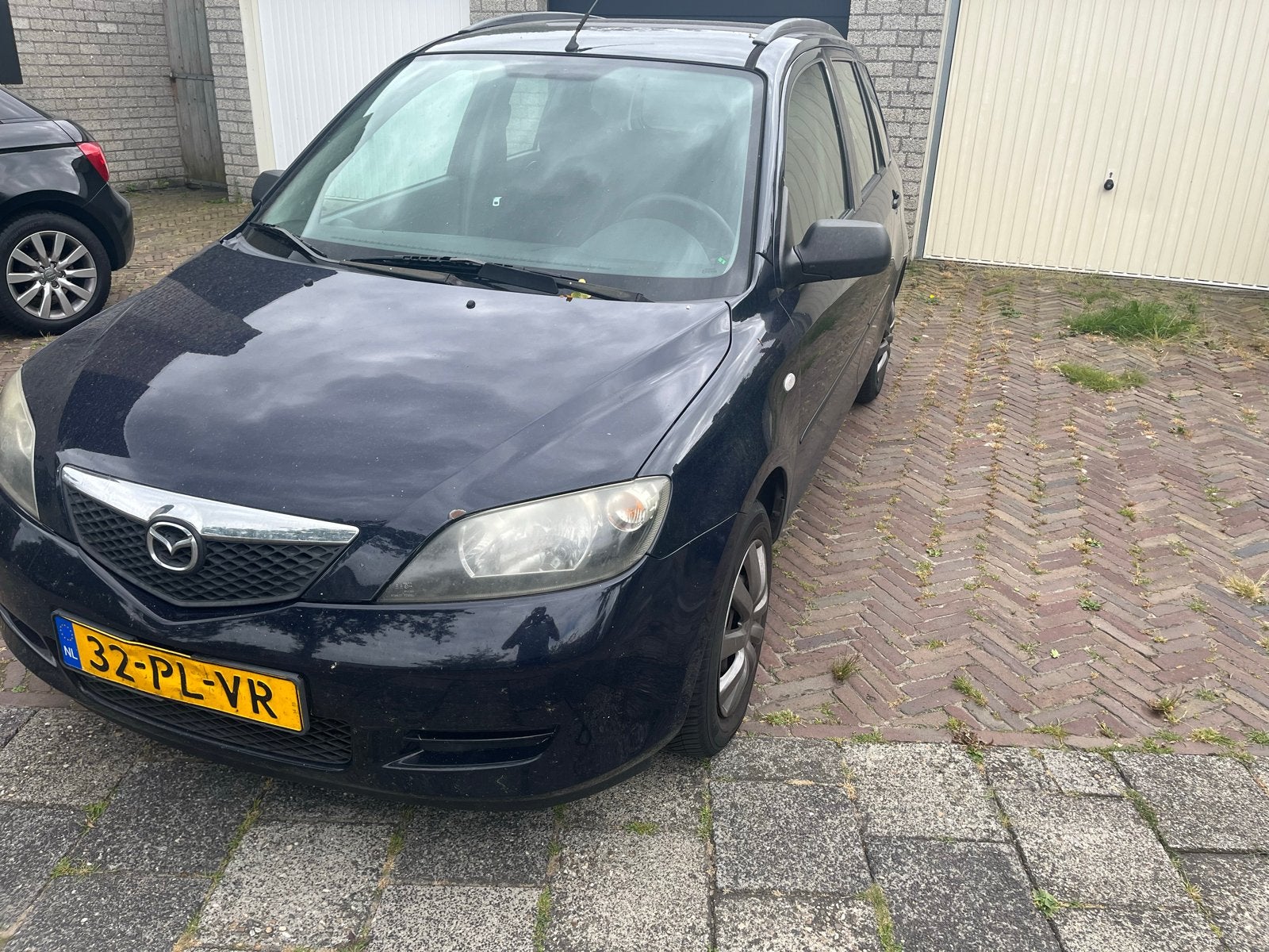 Mazda 2 1.4 16V 2004 Blauw (Goed lezen), Auto's, Voorwielaandrijving, 1025 kg, 15 km/l, 40 €/maand