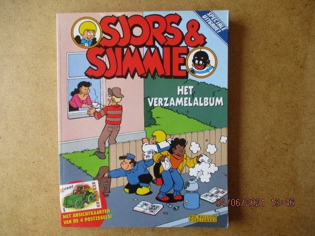 adv4059 sjors en sjimmie het verzamelalbum, Boeken, Stripboeken, Eén stripboek, Ophalen, Gelezen
