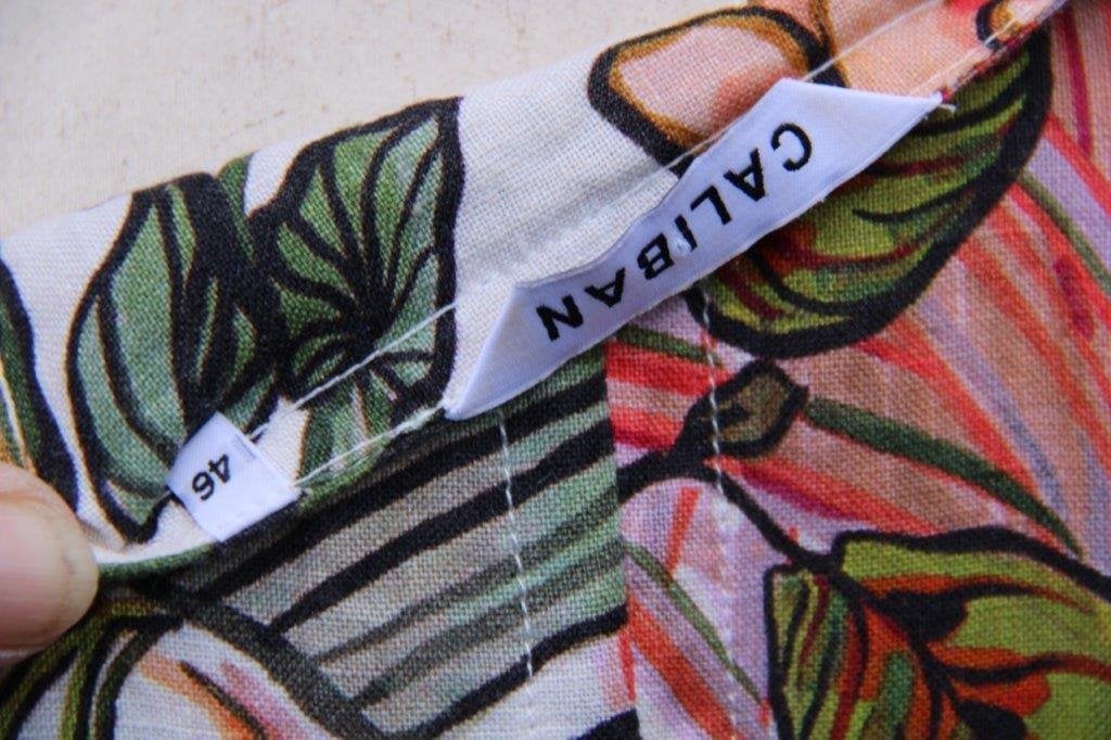 Jurk gekleurd Caliban mt 46IT (EU40) Maxi Dress Vaste prijs, Maat 38/40 (M), Overige kleuren, Ophalen of Verzenden, Zo goed als nieuw
