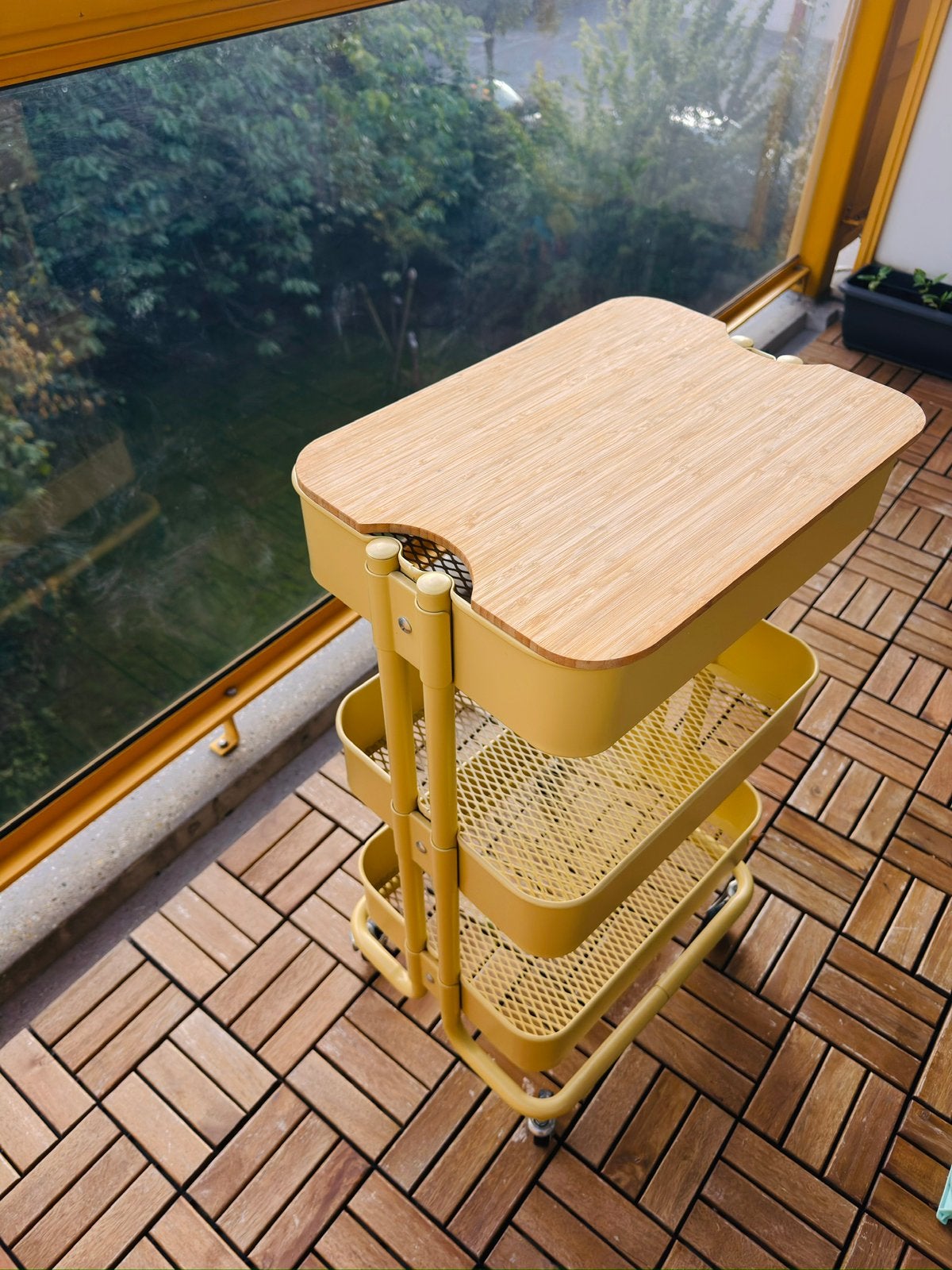 Ikea Keuken Roltafel / Trolley met Deksel, Huis en Inrichting, Ophalen, Zo goed als nieuw