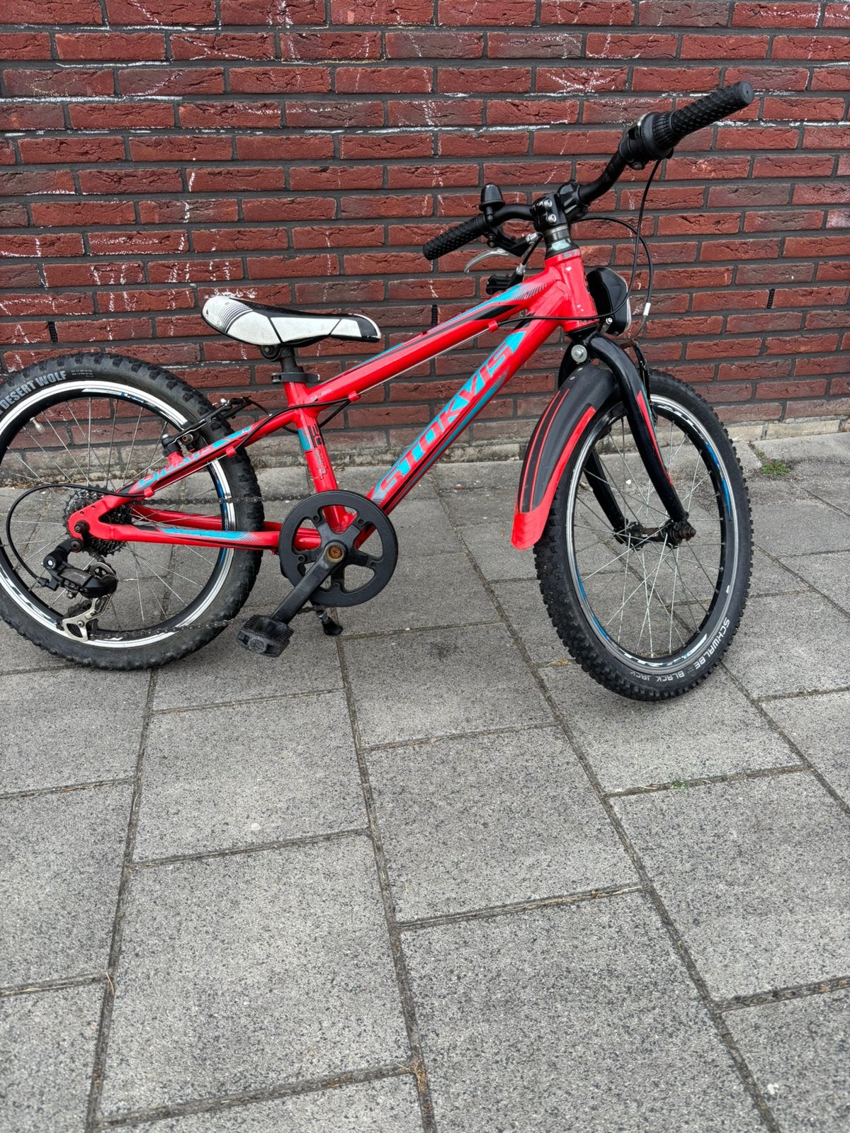 20 inch kinderfiets met versnellingen, Ophalen, Zo goed als nieuw, Staal, 16 tot 20 inch