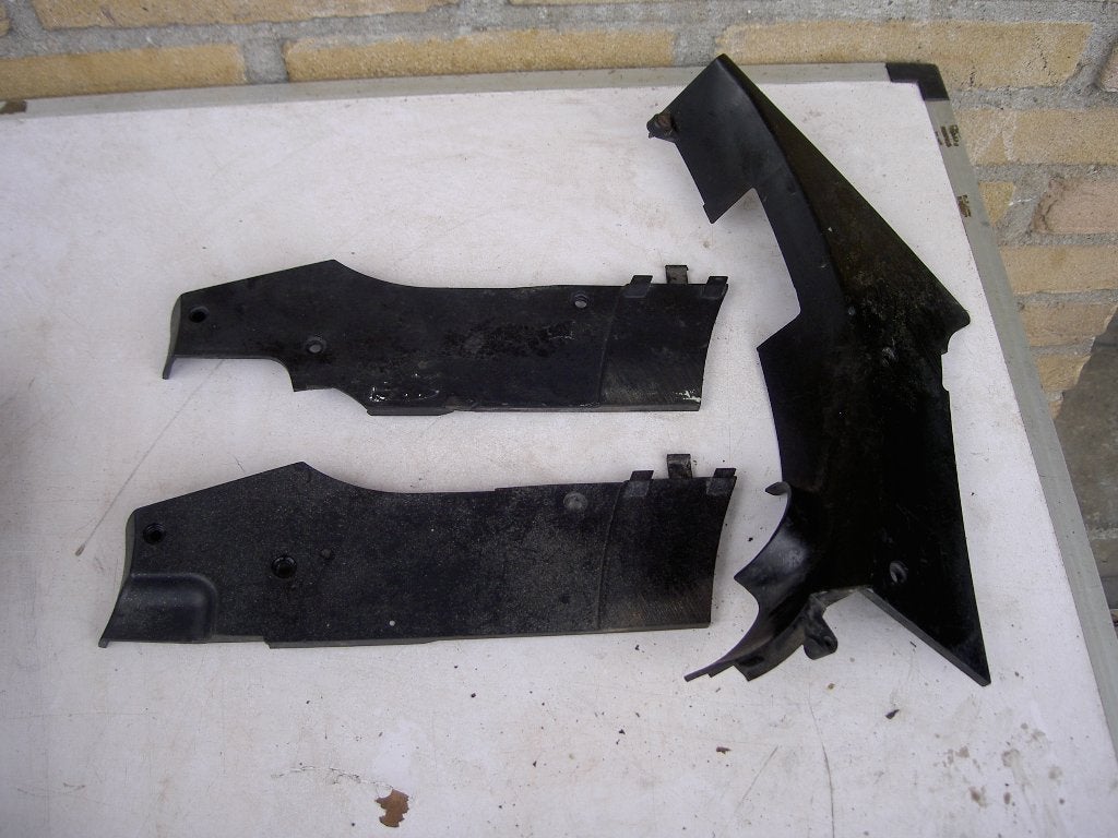 opruiming 3 x 529 frame kapjes links, Fietsen en Brommers, Brommeronderdelen | Zundapp, Ophalen of Verzenden, Gebruikt, Kap