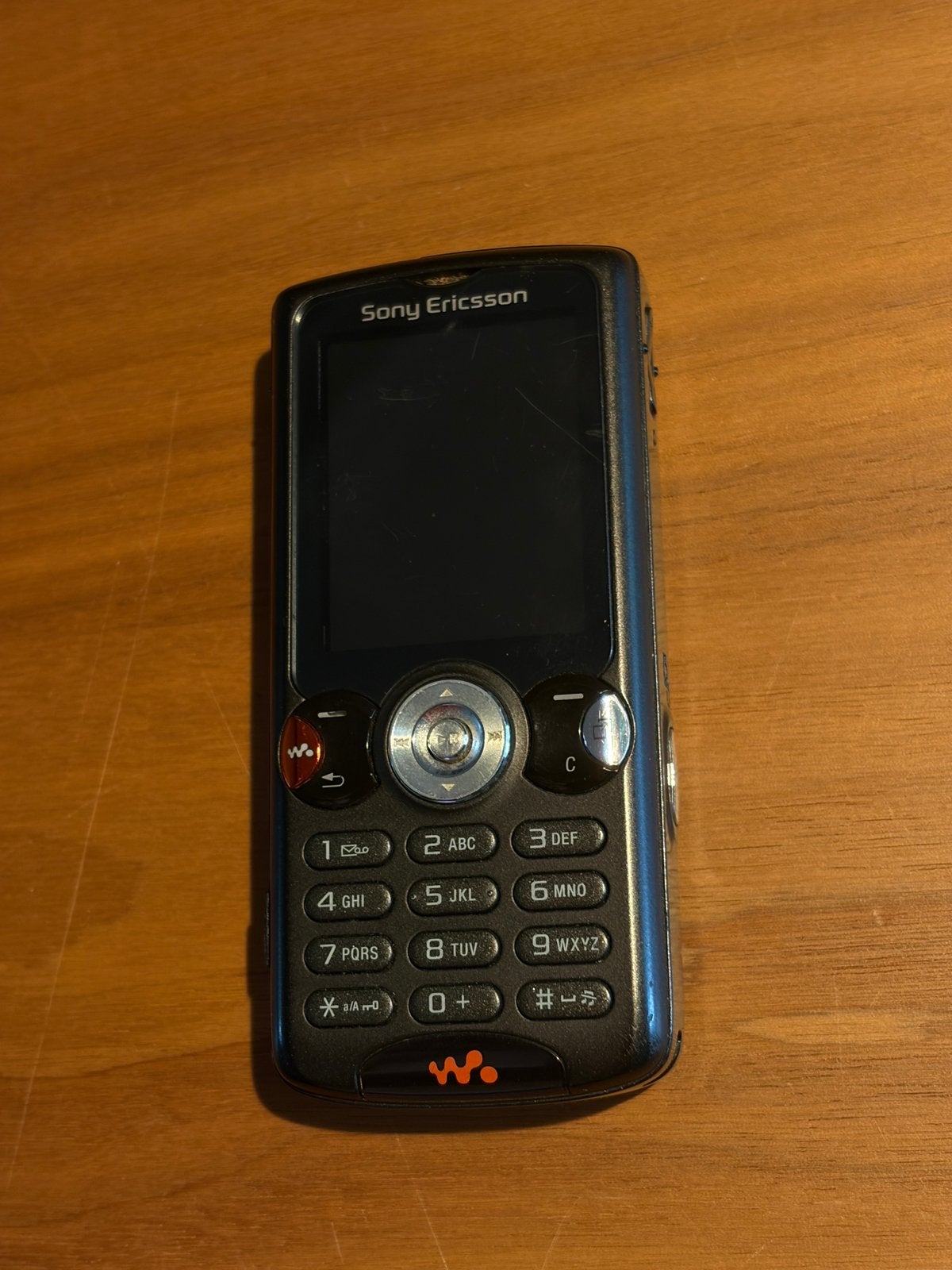 Sony Ericsson W810i Orange edition, Ophalen, Zwart, Overige systemen, Fysiek toetsenbord