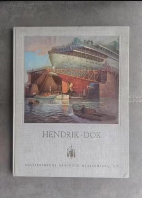 Hendrik - Dok, Amsterdamsche Droogdok Maatschappij N.V.(ADM), Verzamelen, Ophalen of Verzenden, Gebruikt, Motorboot, Boek of Tijdschrift
