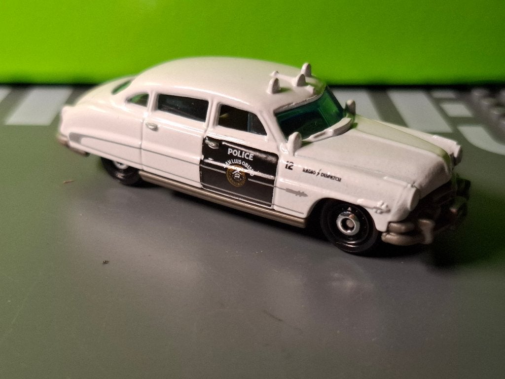 Matchbox - 1951 Hudson Hornet Police San Luis Obispo [w]1/64, Hobby en Vrije tijd, Ophalen of Verzenden, Gebruikt, Auto
