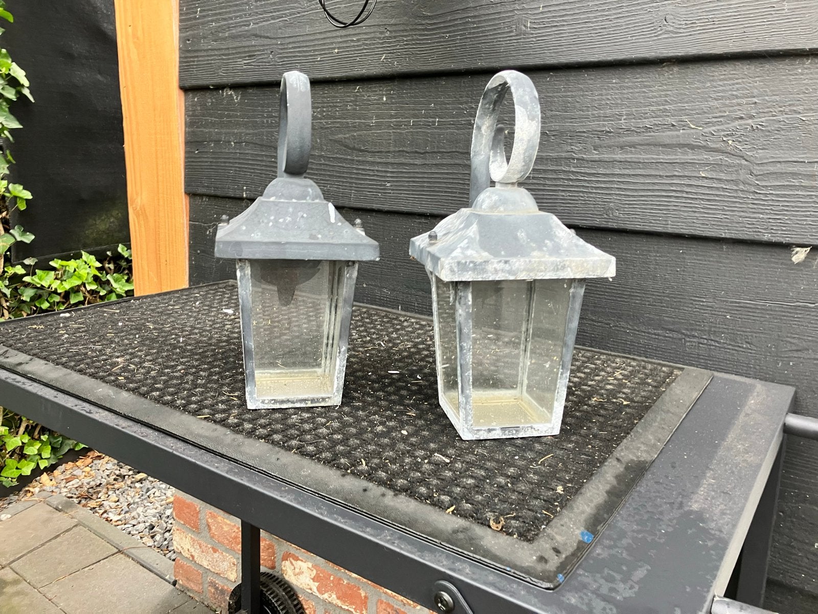 Philips wandlampen - set van 6- Buitenverlichting, Tuin en Terras, Gebruikt, Minder dan 50 watt, Wandlamp, Aluminium