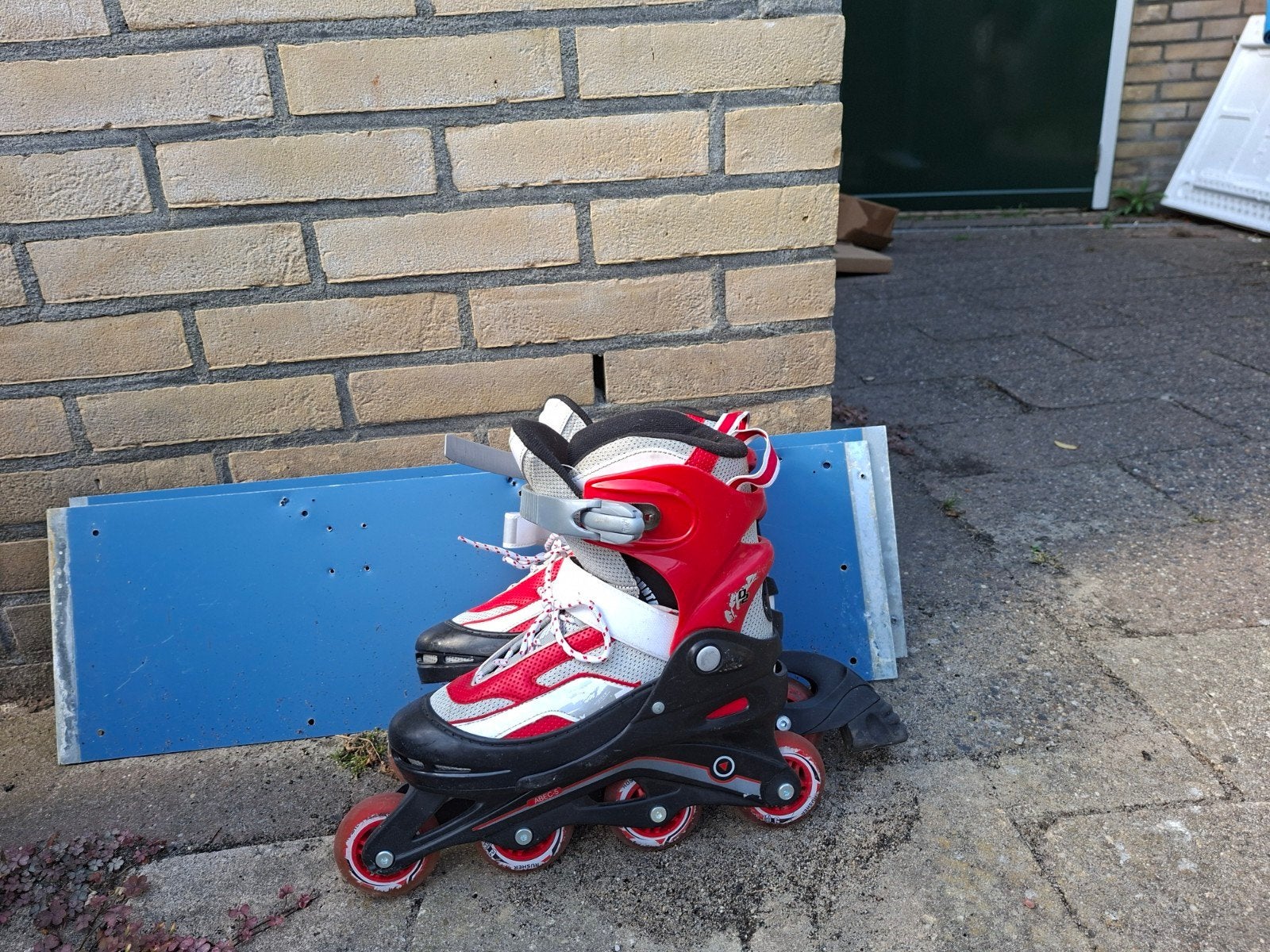 Rode inline skates - Maat 38-41, Ophalen, Gebruikt, Overige typen, Overige merken