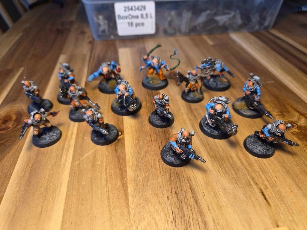 Neophyte en Acolyte Hybrids, Genestealer Cults, Figuurtje(s), Ophalen of Verzenden, Geverfd, Warhammer 40000
