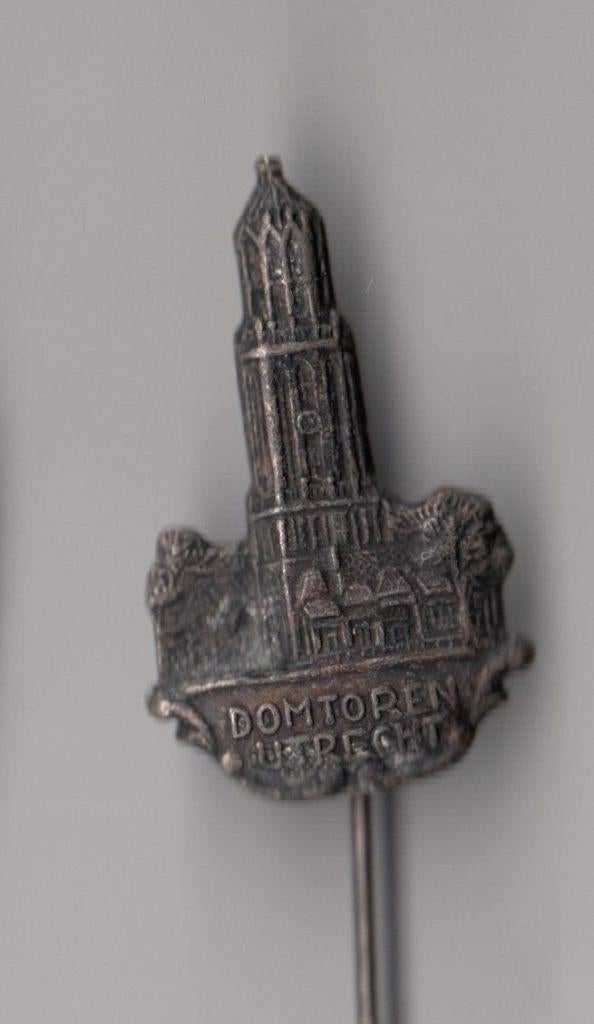 Utrecht Domtoren Dom Toren speldje, Verzamelen, Speldjes, Pins en Buttons, Gebruikt, Niet vindbaar, Niet vindbaar, Speldje of Pin