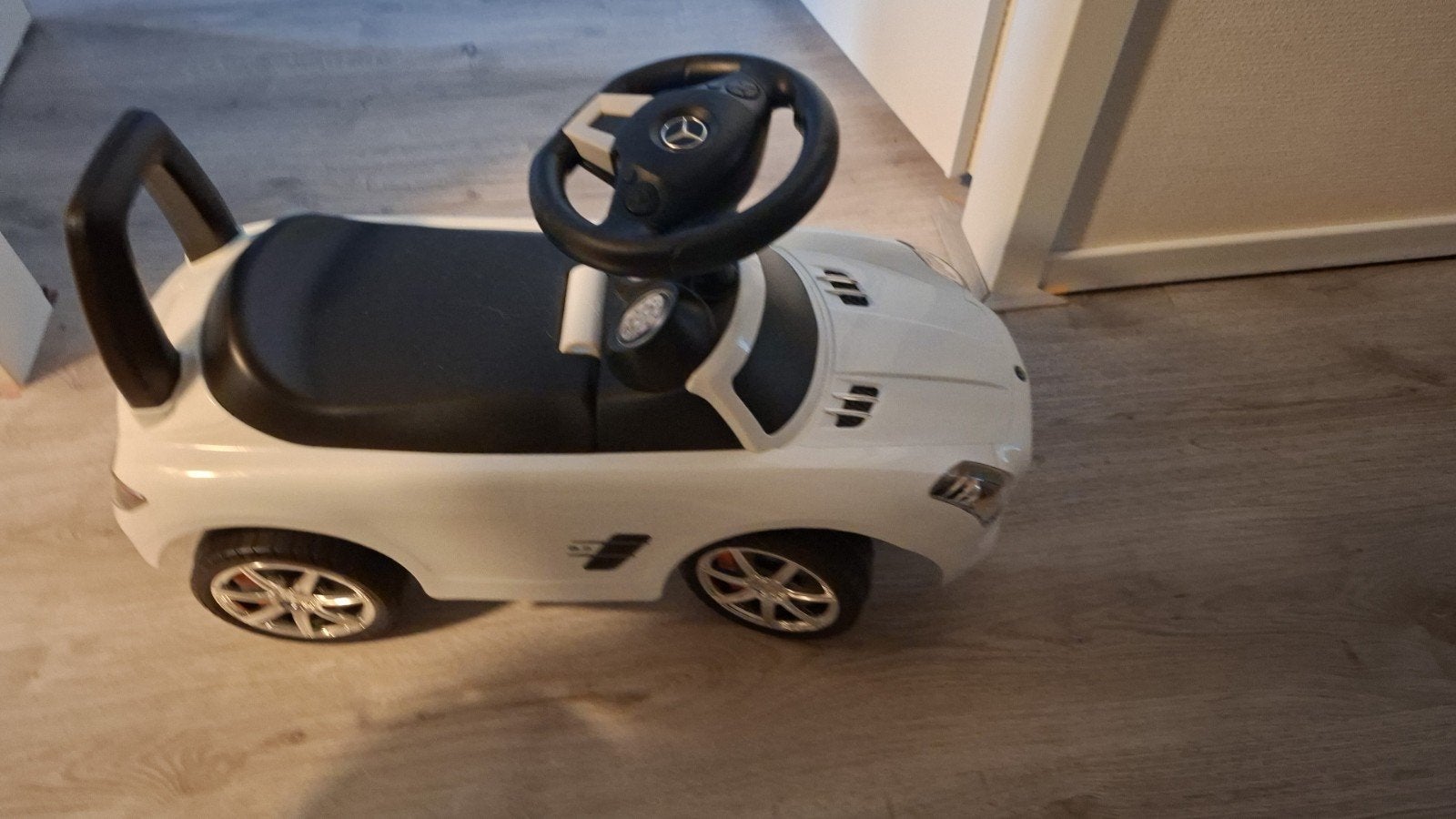 weinig gebruikte loopauto mercedes, Ophalen