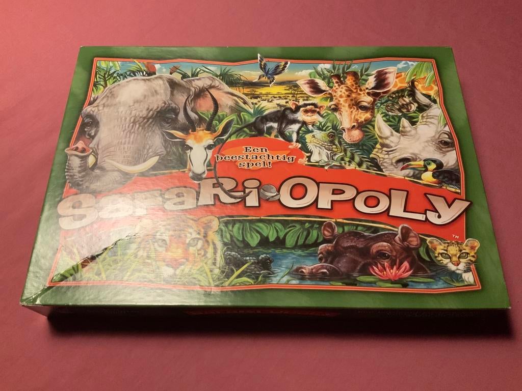 Safari-Opoly, Vijf spelers of meer, Ophalen of Verzenden, Gebruikt, Late for the Sky