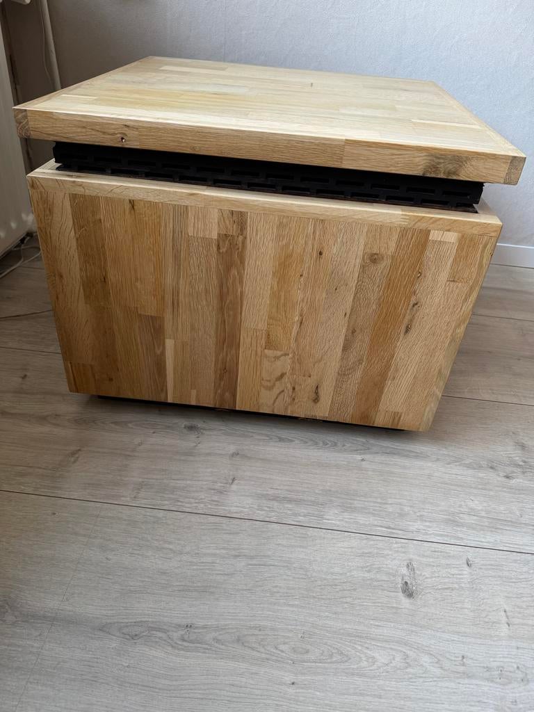 Unieke Magneplanar MG-III luidspreker in houten behuizing, Overige merken, Gebruikt, Ophalen of Verzenden, 120 watt of meer