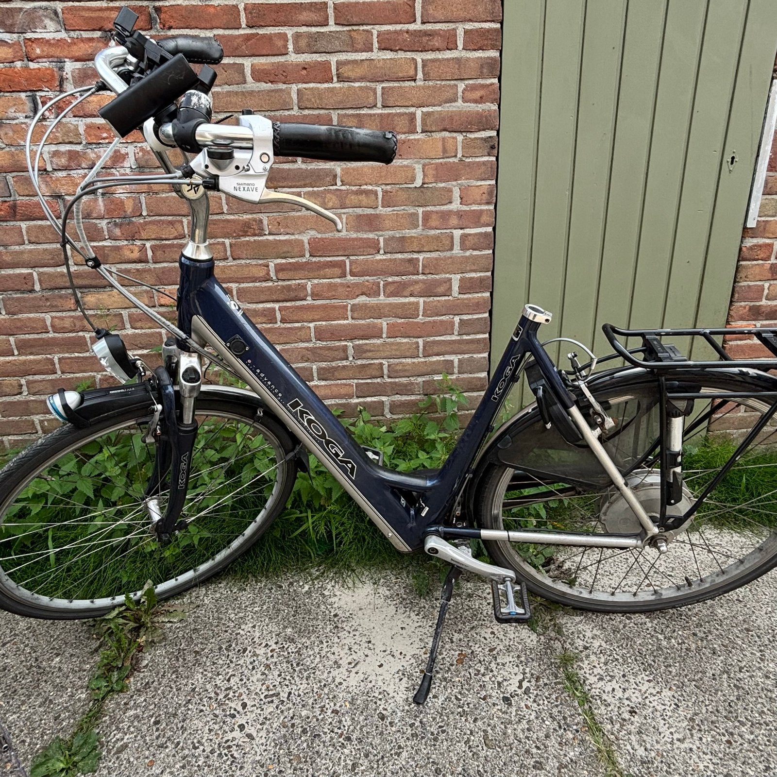 Koga E-bike met defecte accu, zonder zadel, inclusief lader, Ophalen, Gebruikt, Minder dan 30 km per accu