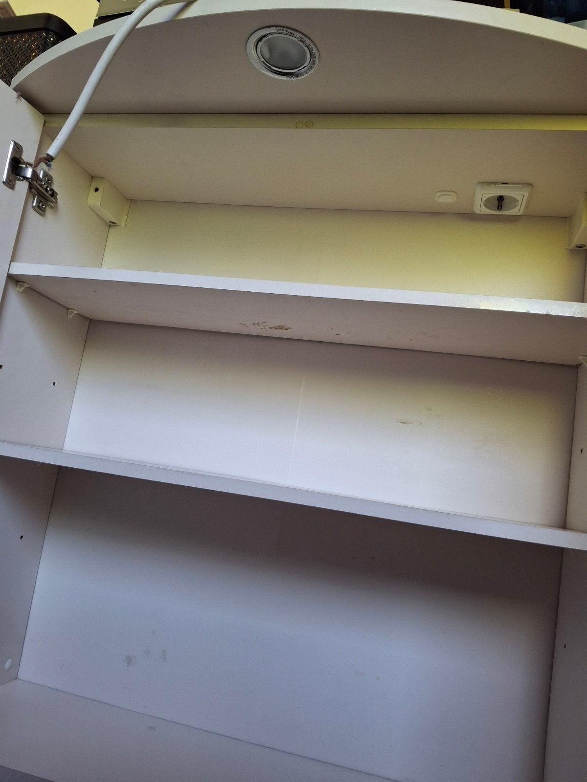 Spiegelkast, badkamer kastje met verlichting, Huis en Inrichting, Kasten | Overige, Ophalen, Gebruikt