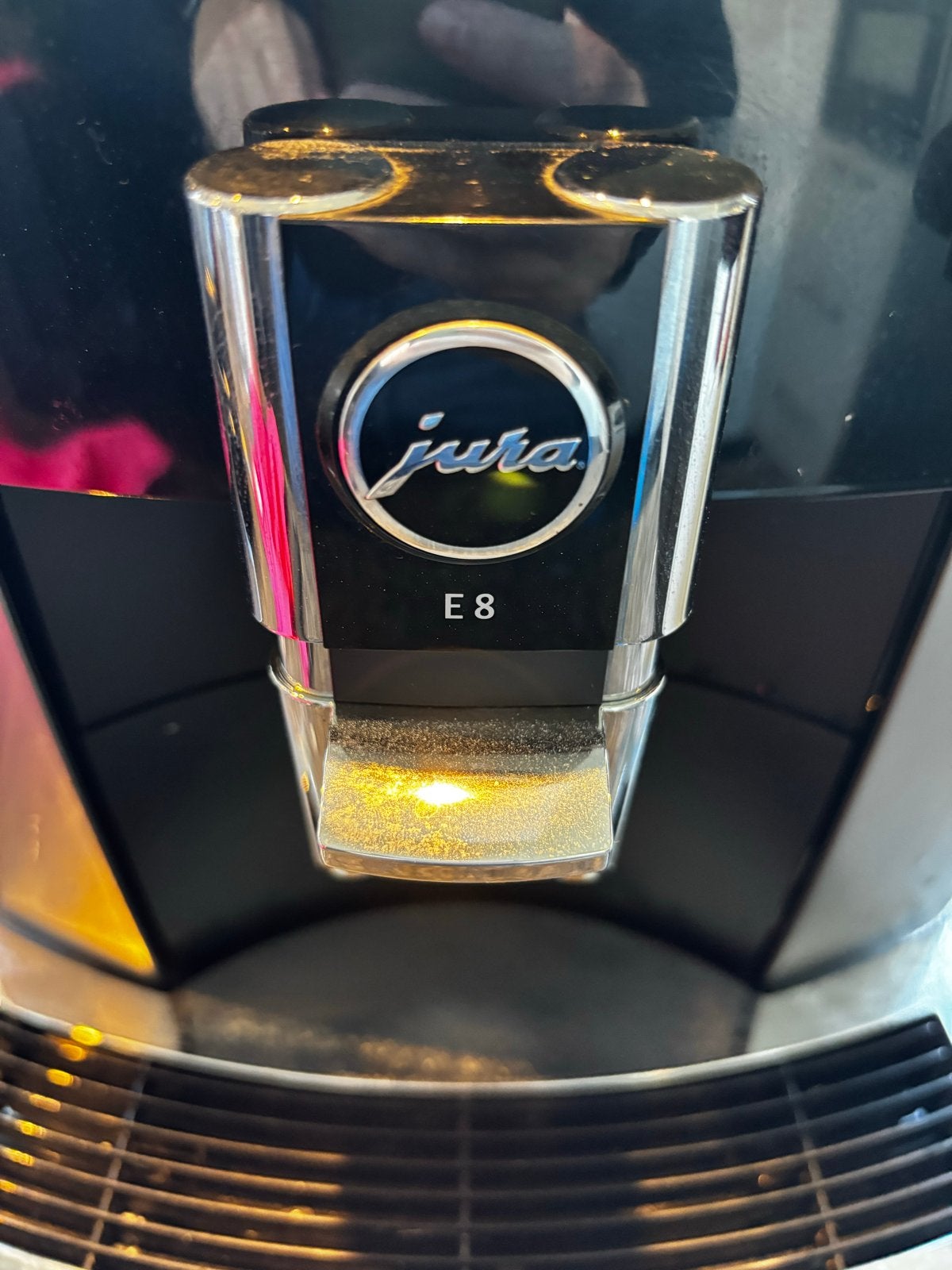 Jura E8 Koffiemachine - Gereviseerd, Ophalen, Refurbished, Koffiemachine, Koffiebonen