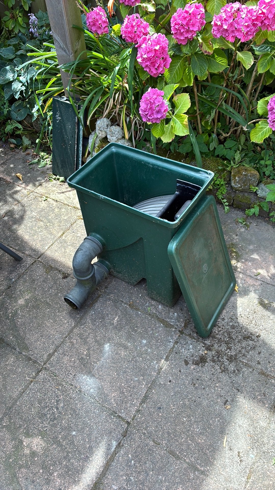 Zeeffilter, Ophalen, Gebruikt, Handmatig