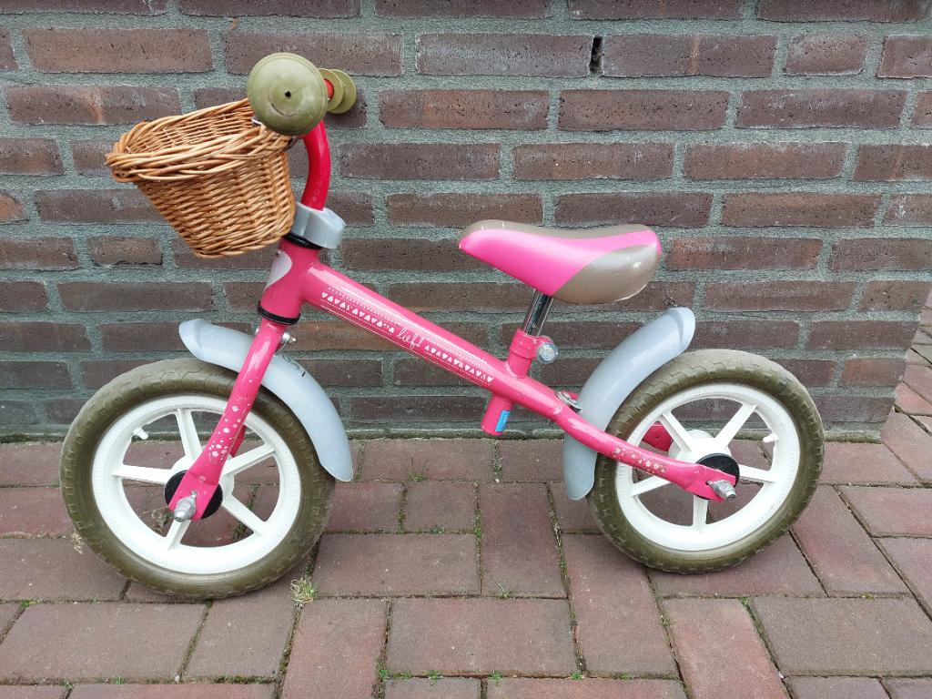 Loopfiets, Fietsen en Brommers, Fietsen | Kinderfietsjes, Ophalen, Gebruikt, Minder dan 16 inch