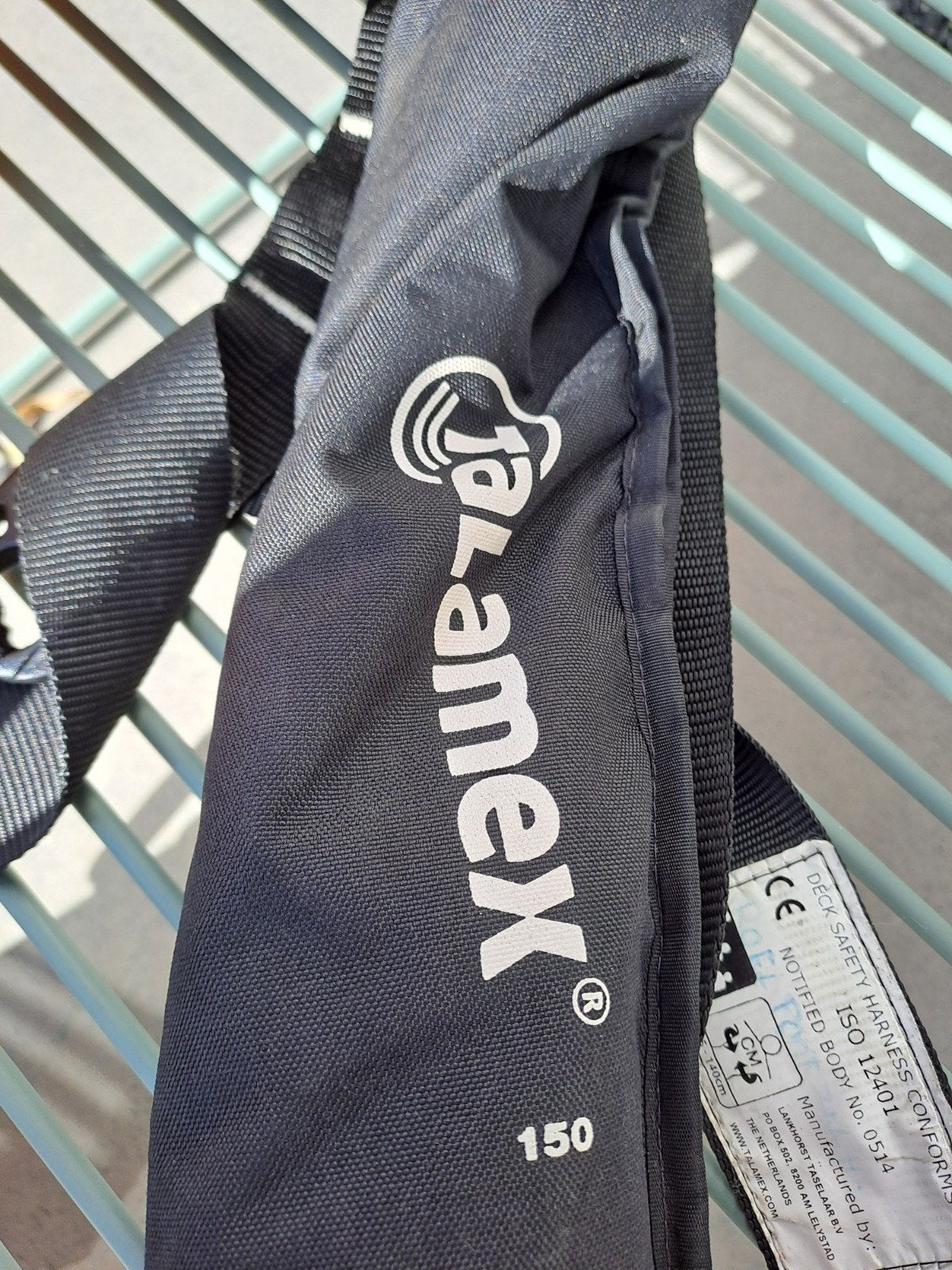 Reddingsvest 150N Talamex - Automatisch Opblaasbaar, Watersport en Boten, Ophalen of Verzenden, Zo goed als nieuw, Dame of Heer