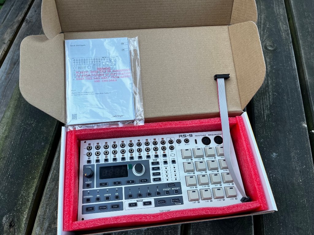 Behringer RS-9 drum en trigger sequencer eurorack, Ophalen, Zo goed als nieuw