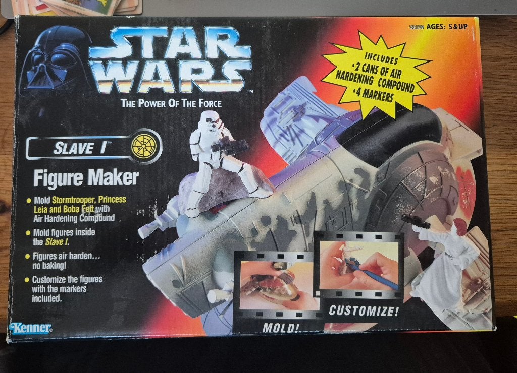 star wars slave 1 figure maker  in OVP en met GBA, Verzenden, Zo goed als nieuw, Actiefiguurtje