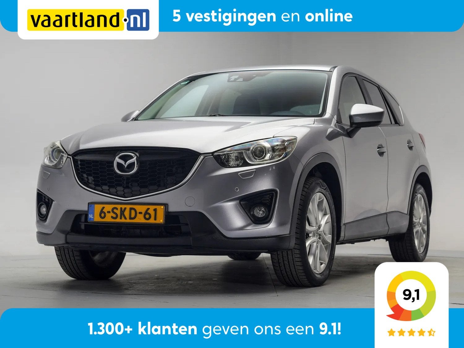 Mazda CX-5 2.0 Skylease+ 4WD [ Cruise Control Trekhaak Radio, Automaat, 4 cilinders, 160 pk, Origineel Nederlands
