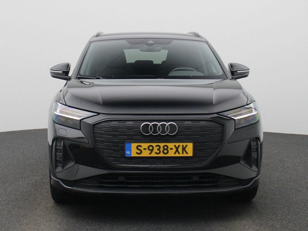 Audi Q4 e-tron 40 Advanced edition 77 kWh l Demo l Cruise co, Auto's, Audi, 12 maanden, Zwart, Zwart, Q4 e-tron