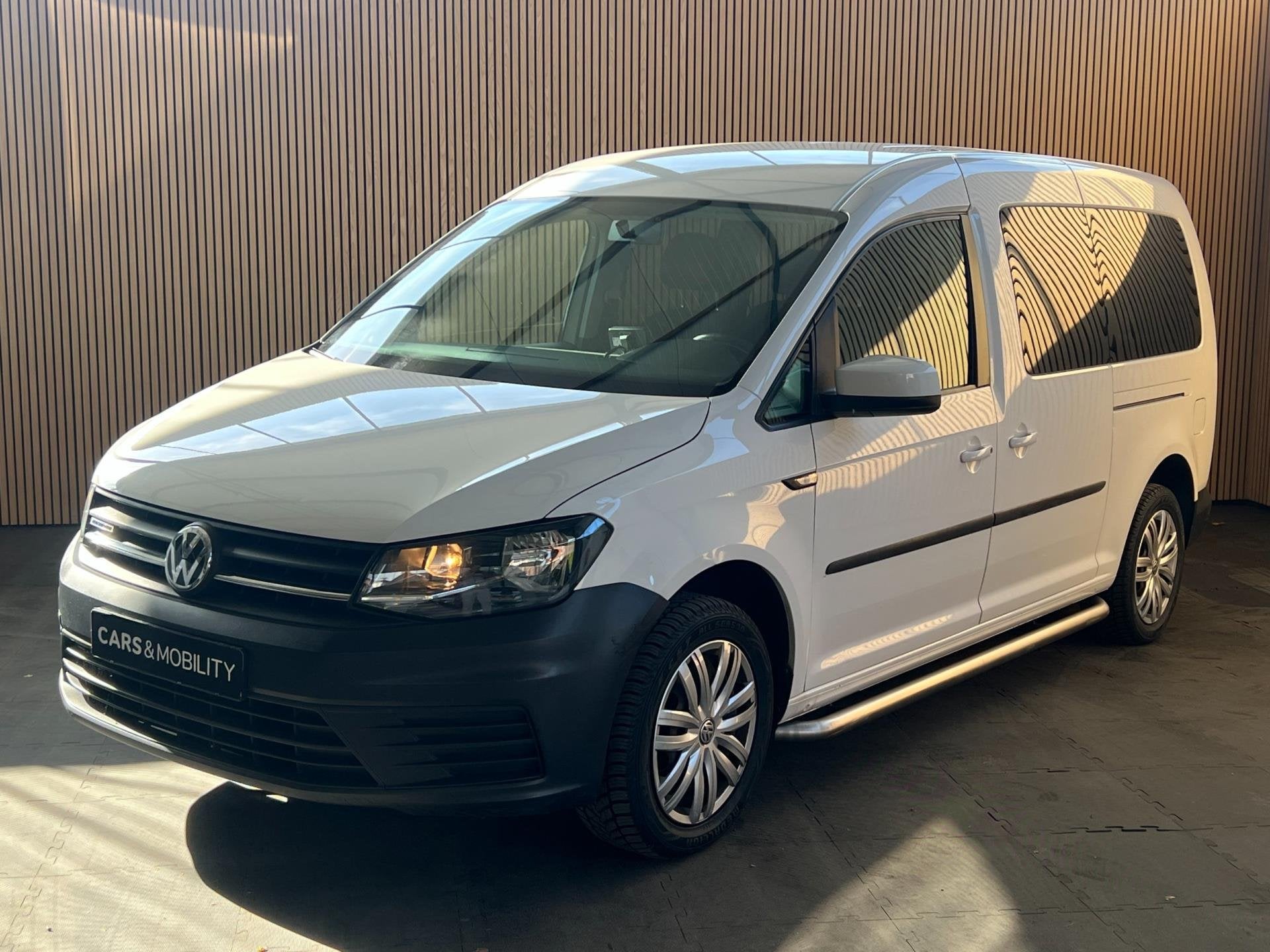 Volkswagen Caddy Maxi 5-persoons – scherp geprijsd – rij, Auto's, Voorwielaandrijving, Gebruikt, Euro 6, 4 cilinders