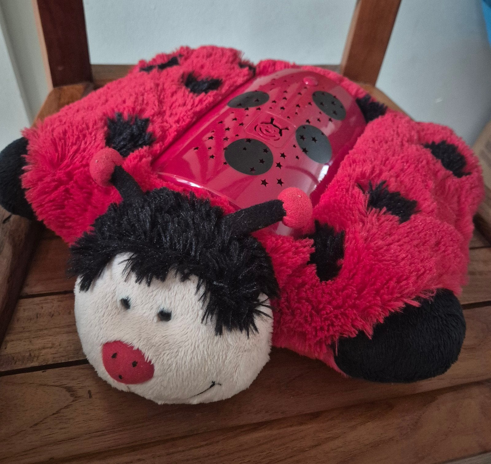 Pillow Pets Dream Lites Lieveheersbeestje Nachtlampje, Overige merken, Met licht, Overige typen, Ophalen of Verzenden
