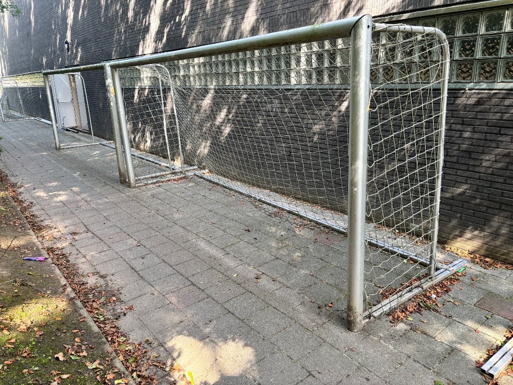 4 voetbaldoelen, Maat XS of kleiner, Ophalen, Gebruikt, Overige typen