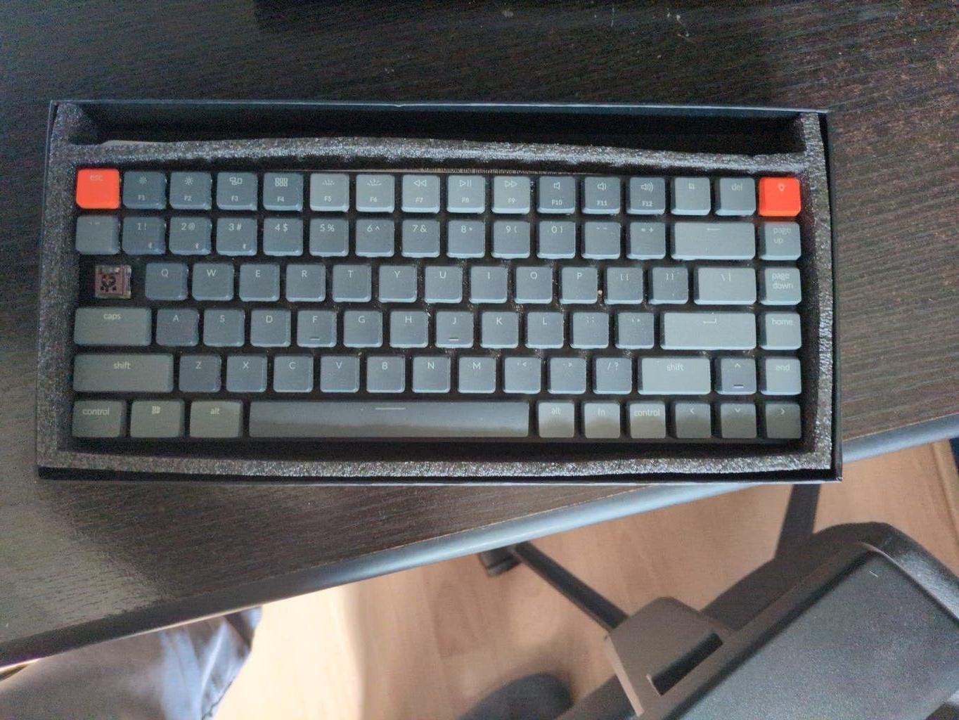 Keychron K3 (Tab ontbreekt) - Cherry Brown Switches, Keychron, Gebruikt, Draadloze ontvanger, Ophalen of Verzenden