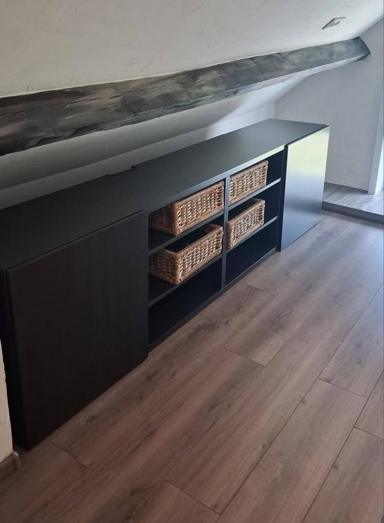 Kast 2.40 breed met softclose deurtjes, Ophalen, Zo goed als nieuw