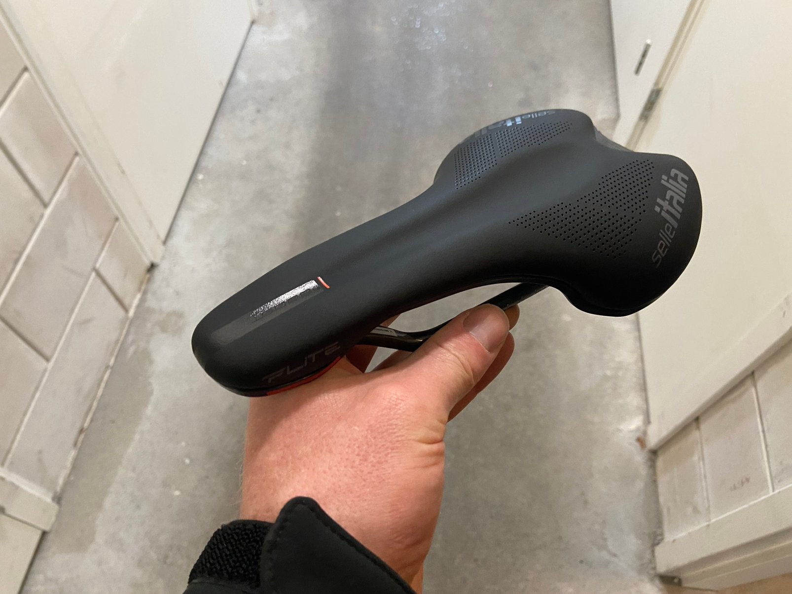 Selle Italia Flite Boost Kit Carbonio 135mm racefiets zadel, Ophalen of Verzenden, Zo goed als nieuw, Zadel, Carbon