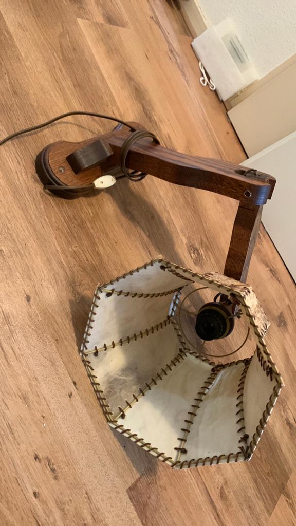Retro lamp, Ophalen