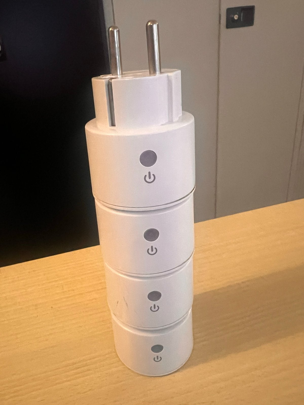 Smartware SH-90268 Stekker - Slimme stekker, Ophalen of Verzenden, Gebruikt, Wit, Kunststof