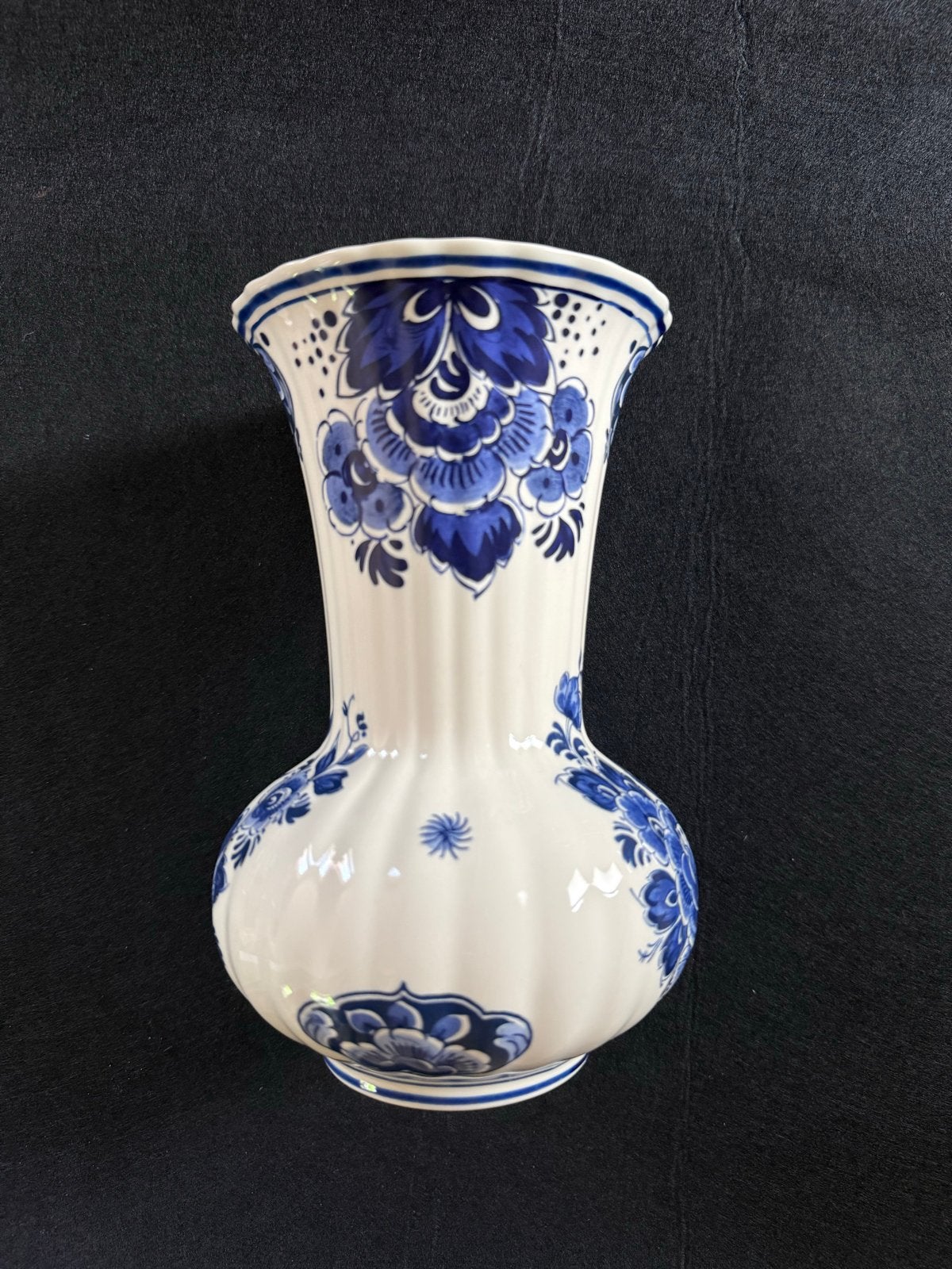 Flora Keramiek Delfts Holland Handwerk Vaas, Ophalen of Verzenden