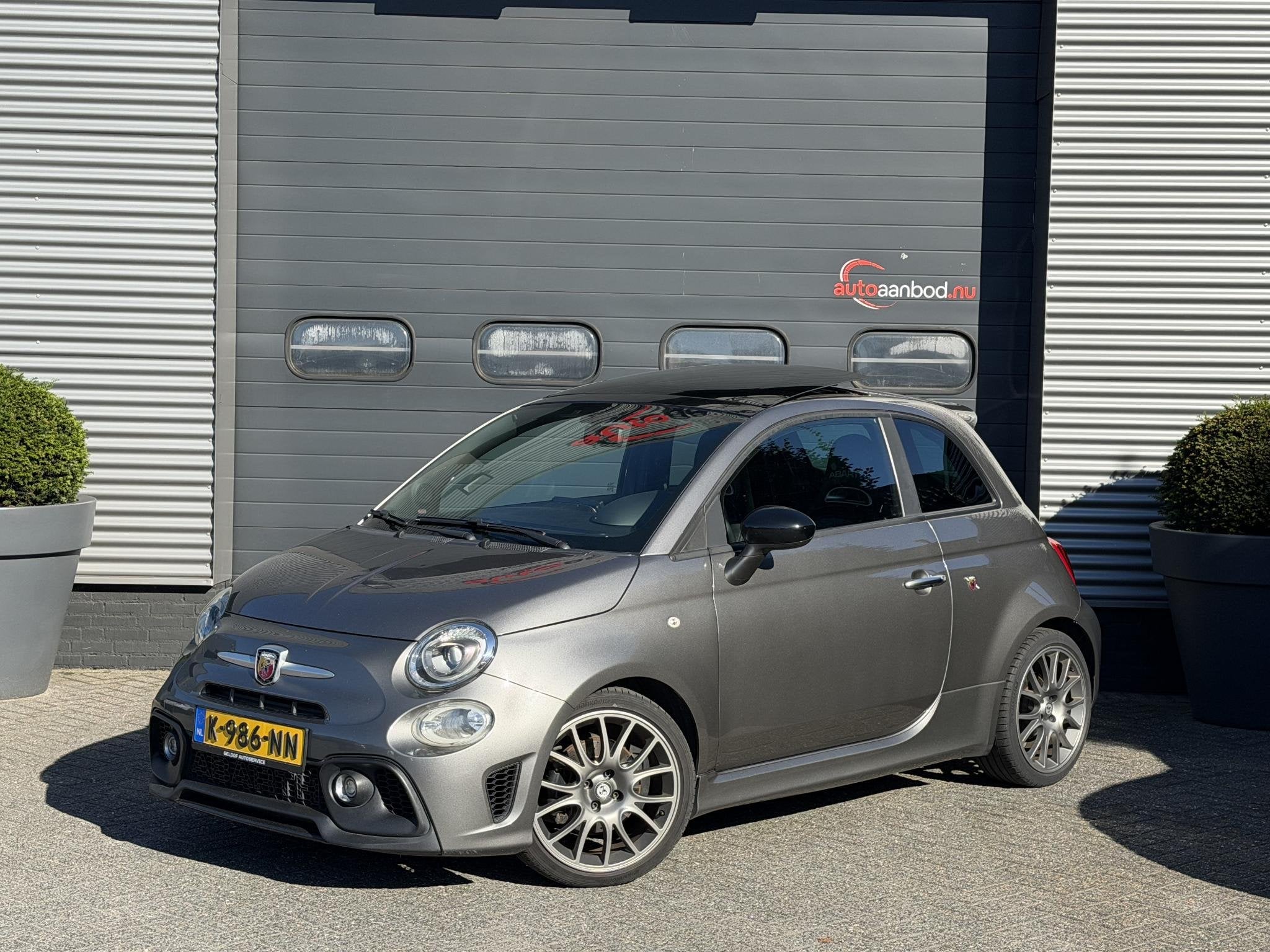 Fiat 500 1.4 T-Jet Abarth Turismo | Panoramadak | Camera | B, Auto's, Stof, Gebruikt, Euro 6, 4 cilinders