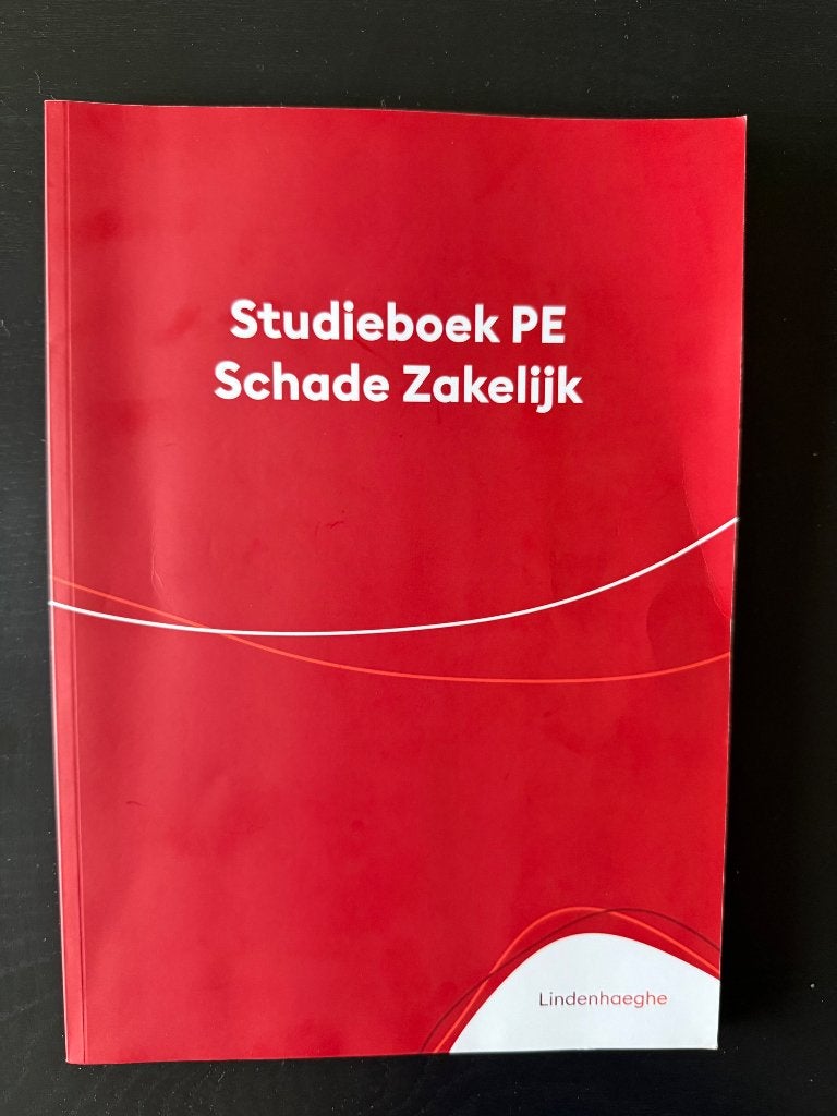 Wft PE Schade Zakelijk 2026-2027 – Lindenhaeghe, Diverse auteurs, Zo goed als nieuw, Beta, HBO