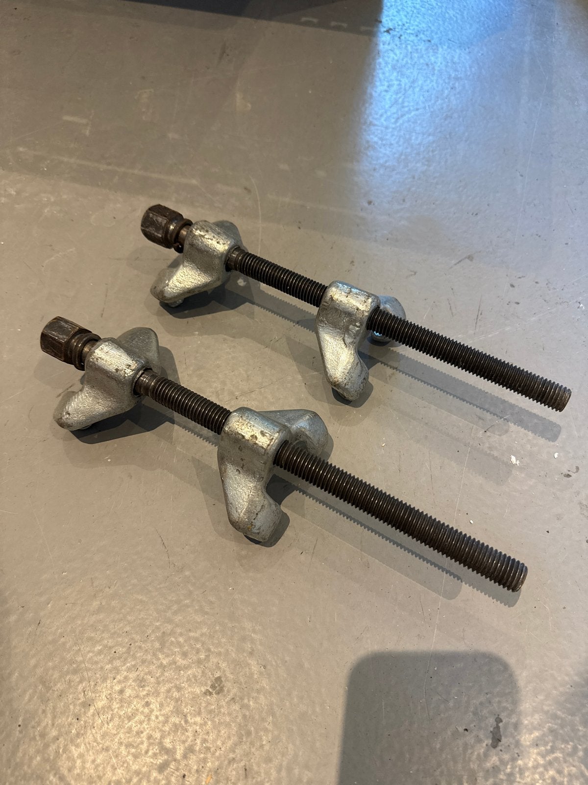 Set van 2 veerspanners voor auto-onderhoud, Verzenden, Gebruikt, Overige typen, Overige merken