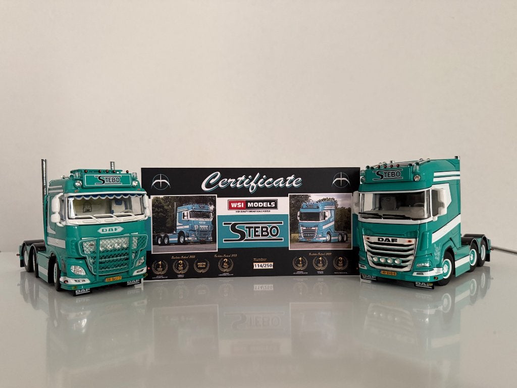 Wsi Stebo Daf xg and Daf xf, Verzenden, Nieuw, Bus of Vrachtwagen, Wsi