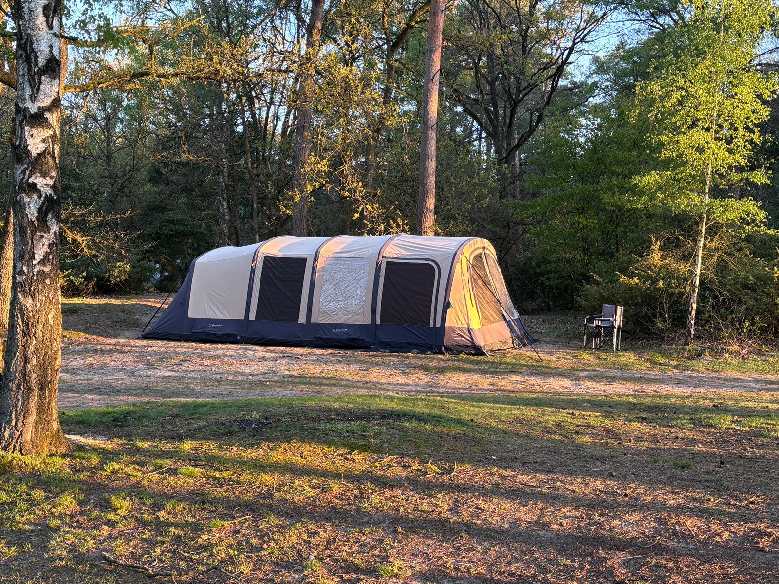 Bardani Airspace tent 380tc, Ophalen, Zo goed als nieuw, Tot en met 5