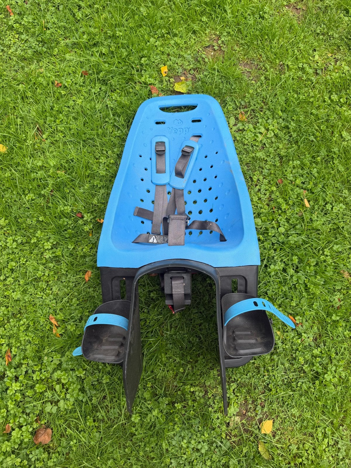 Yepp Achterzitje Blauw (nieuw € 160), Achterzitje, 9 t/m 18 kg, Ophalen of Verzenden, Gebruikt