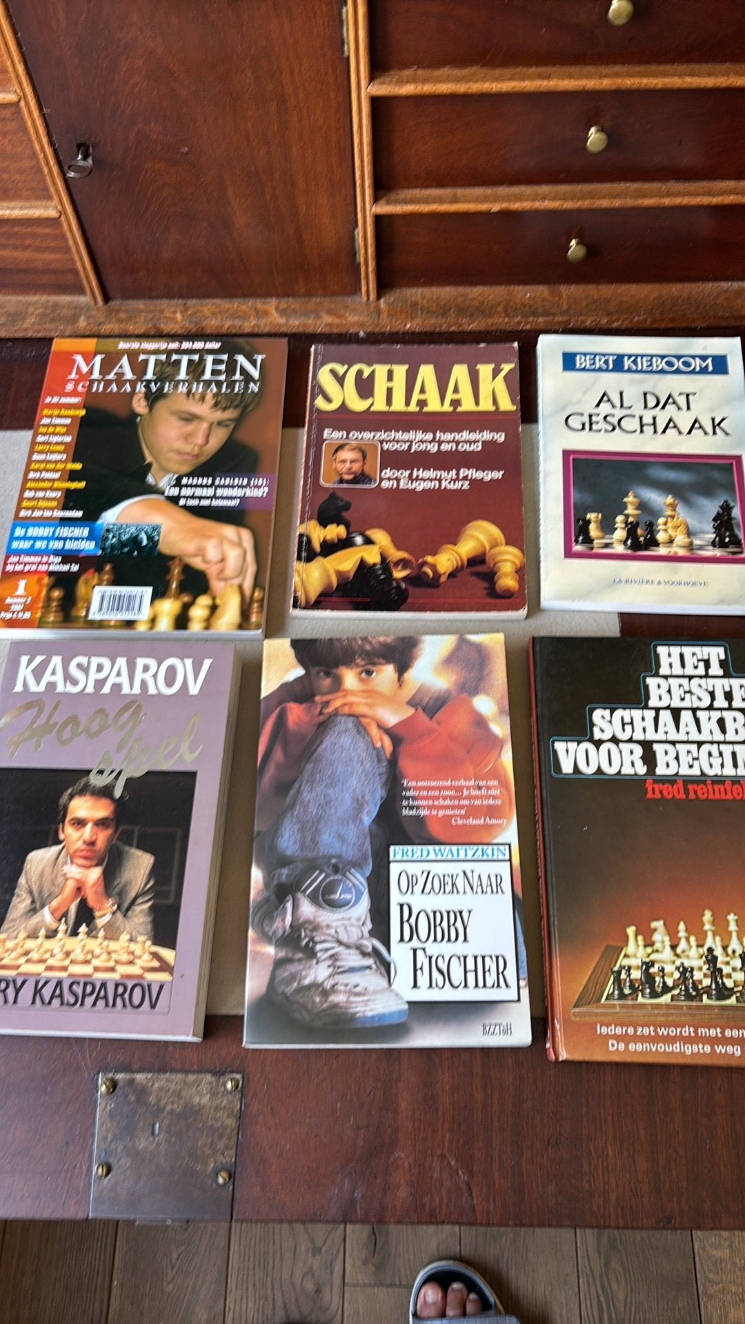 Schaken- Matten - Schaak - Op zoek naar Bobby Fischer, Boeken, Sportboeken, Ophalen of Verzenden, Zo goed als nieuw