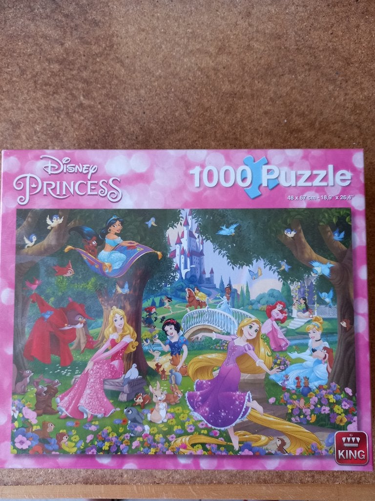 Disney puzzel nieuw in folie, Ophalen, 500 t/m 1500 stukjes, Nieuw, Legpuzzel