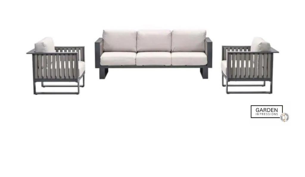 GARDEN IMPRESSIONS LOUNGESET onderhoudsvrij Aluminium, Ophalen, Nieuw