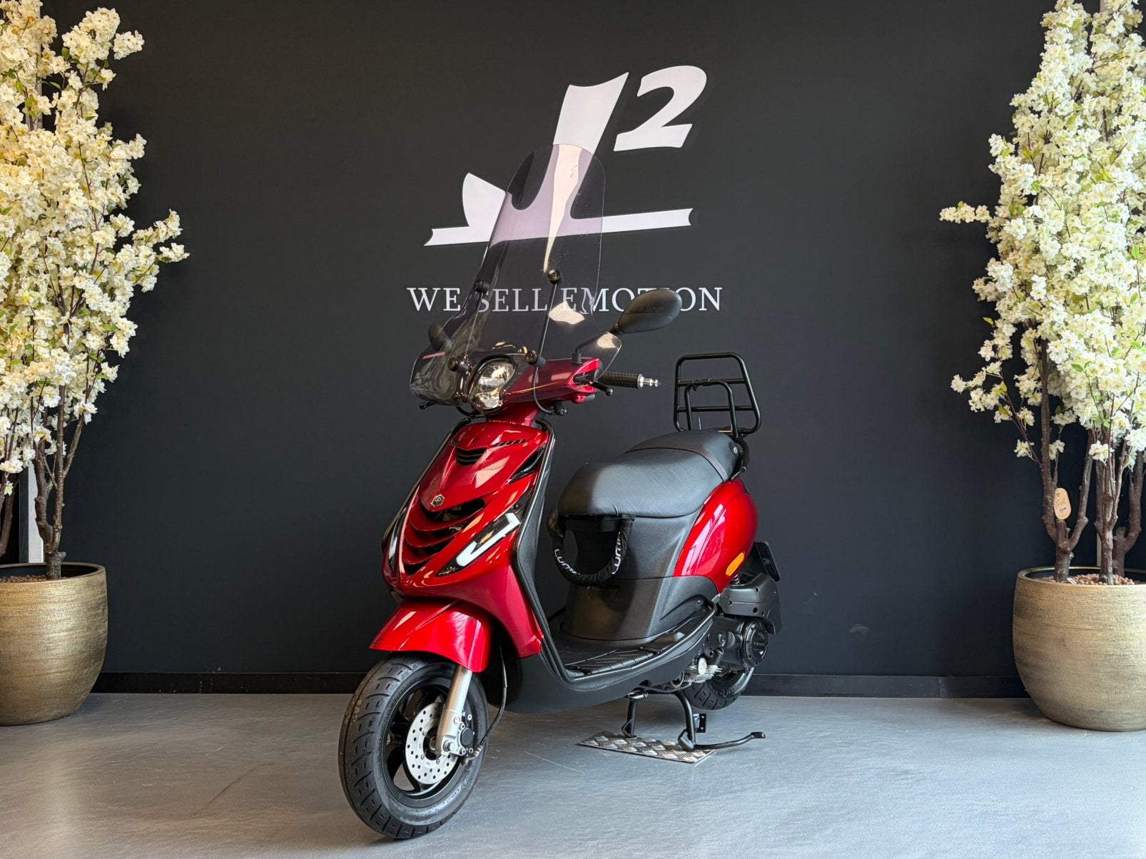 Piaggio Zip | Candy Red | Brom | 2023 | 5956 km, Overige modellen, ., Maximaal 45 km/u, Ophalen of Verzenden