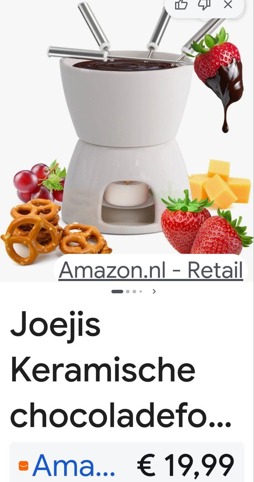 Fondue SCHOON NETJES 6persoons OPHALEN AH Haarlemmerp, Ophalen