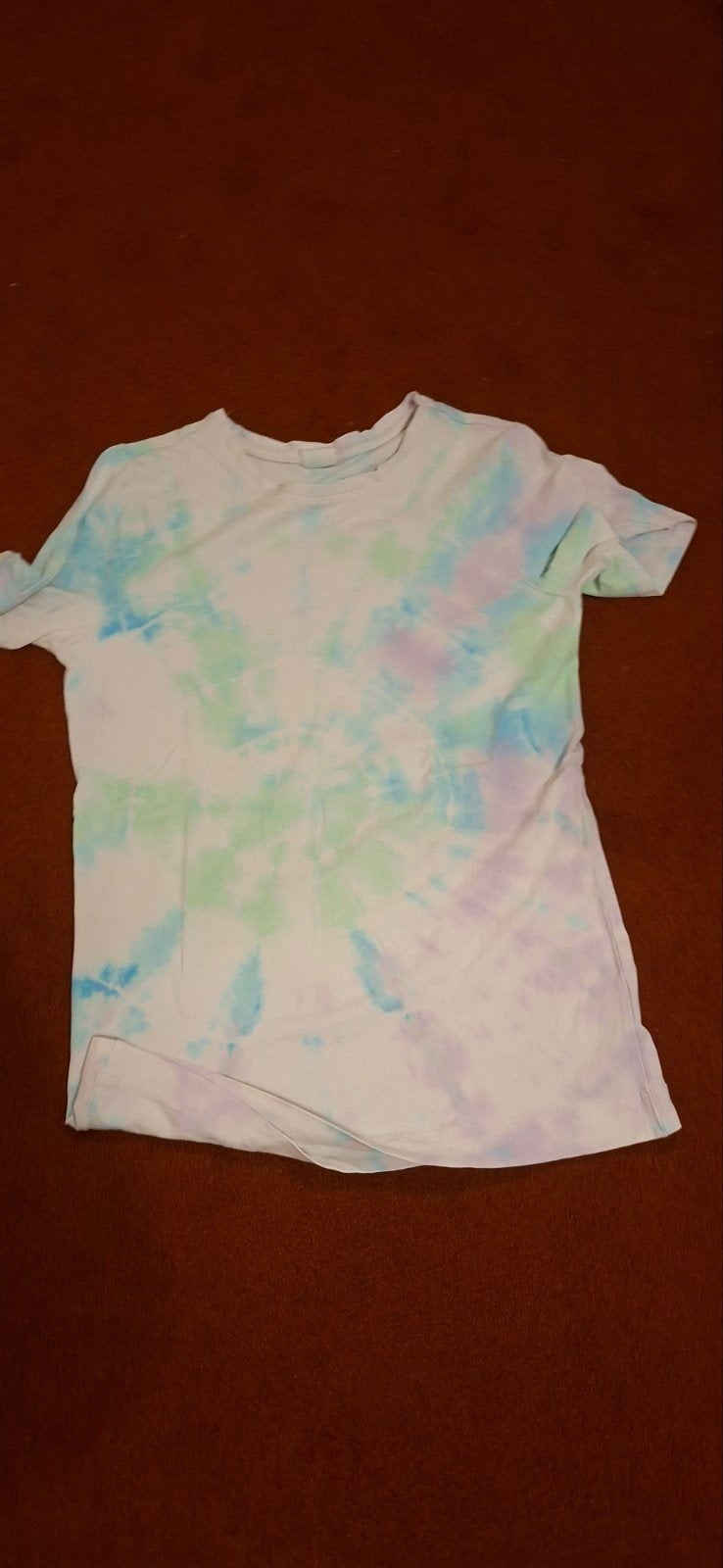 Tie-dye shirt maat 158/164, Kinderen en Baby's, Ophalen, Gebruikt, Jongen of Meisje, Shirt of Longsleeve