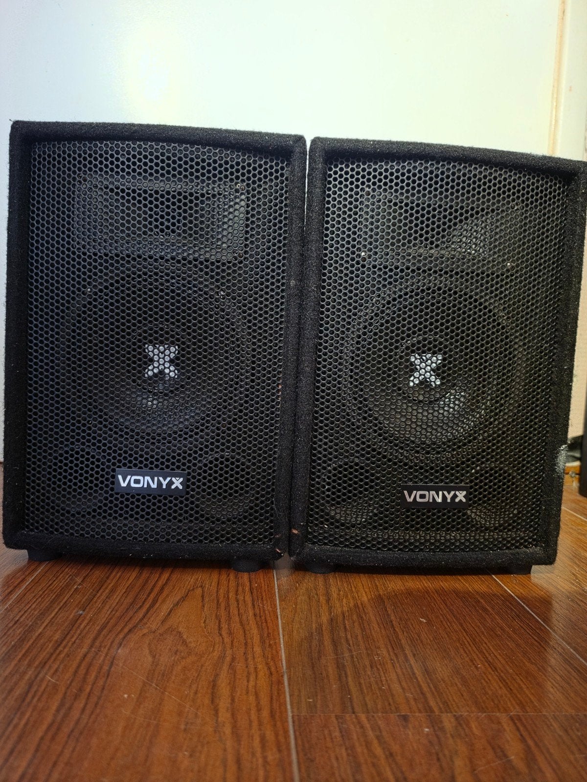Vonyx SL6 PA Disco Speakerset - 150W RMS, Audio, Tv en Foto, Luidsprekers, Gebruikt, Party speaker, Ophalen, 150 watt of meer